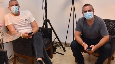 Elfenbein y Viñuela en la previa a la Teletón.