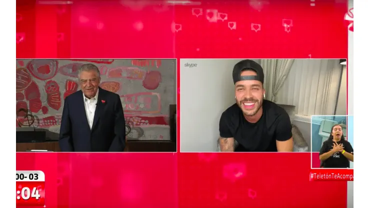 Prince Royce le sacó más de una risa a Mario Kreutzberger.