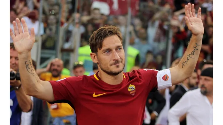 El amor eterno de Totti hacia la Roma