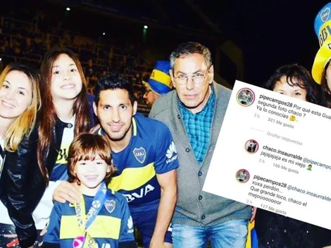 No hay respeto: Felipe Campos "confunde" al papá de Insaurralde con Gualberto Jara