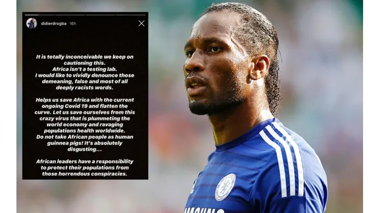 Didier Drogba durísimo en su cuenta de Instagram