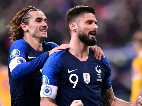 Griezmann le presta ropa a Giroud: "Nos ayudó a ganar el Mundial"