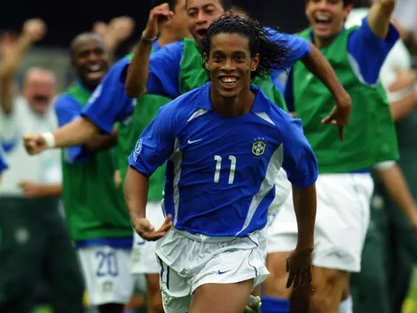 Scolari chaquetea el inolvidable golazo de Ronaldinho a Inglaterra en 2002