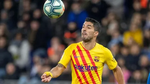 Luis Suárez se mostró sentido con los medios en España.