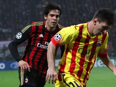 Kaká tuvo que elegir: "Yo jugué con CR7 pero me quedo con Messi, es un genio"