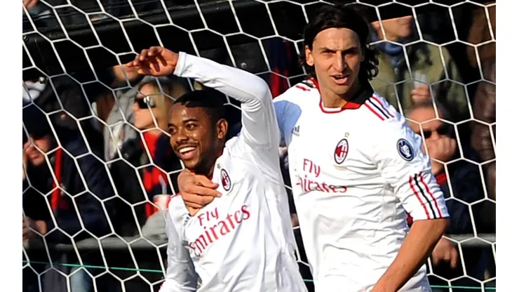 Robinho y la curiosa descripción sobre Zlatan Ibrahimovic