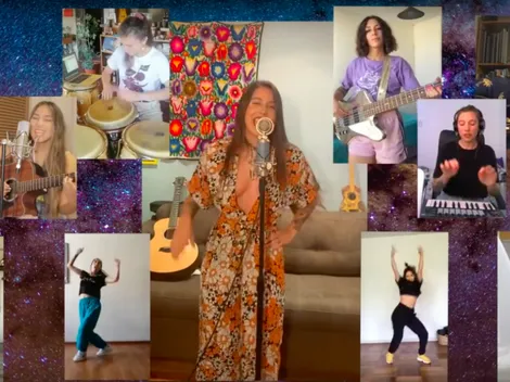 Denise Rosenthal lanza versión en cuarentena "Tiene Sabor"