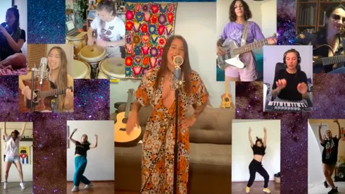 Denise Rosenthal lanza versión en cuarentena "Tiene Sabor"