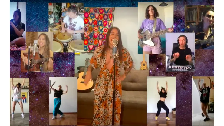 Denise Rosenthal lanza versión en cuarentena "Tiene Sabor"