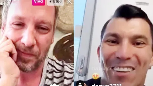 Gary Medel sacó a bailar a Martín Cárcamo con respuesta sobre su físico