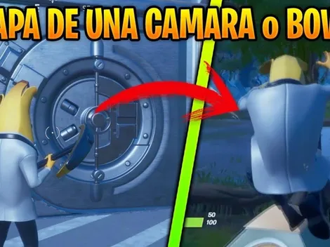 Como escapar de una cámara/bóveda por un pasadizo secreto en el Fortnite