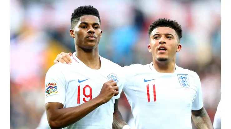 Rashford espera a Sancho en el United