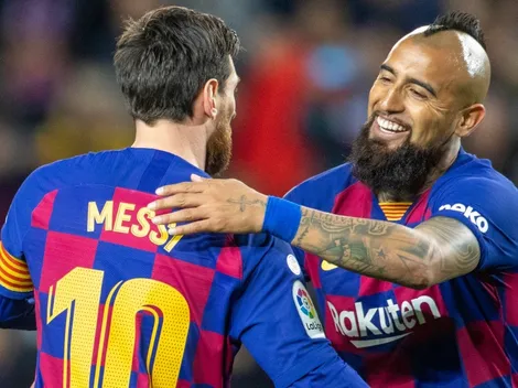 Vidal costará la décima parte de Messi en el próximo mercado