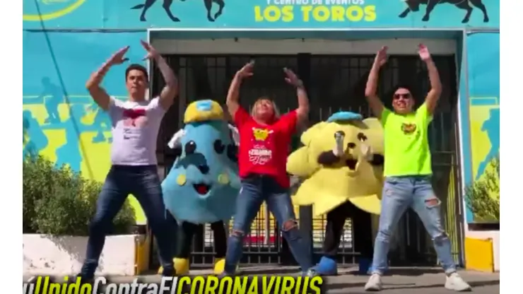 Los bailarines del hit del coronavirus que sacó la Municipalidad de Maipú