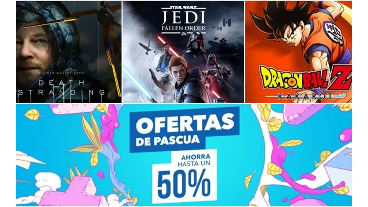 Play Station rebaja hasta un 50% sus títulos para PS4 con las ofertas de Pascua