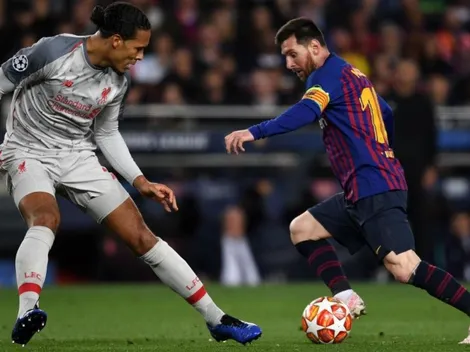 Virgil van Dijk se sincera y dice que sufrió marcando a Lionel Messi