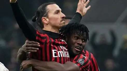 Zlatan se luce por las redes sociales.