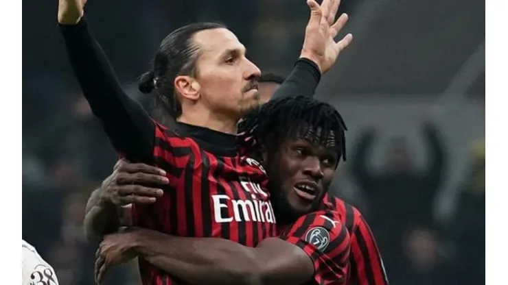 Zlatan se luce por las redes sociales.