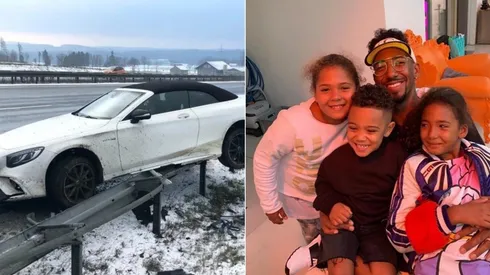 Jerome Boateng regresaba a Múnich cuando sufrió el accidente