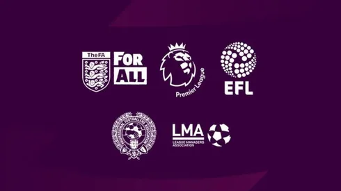 Logos de las diversas autoridades del fútbol en Inglaterra