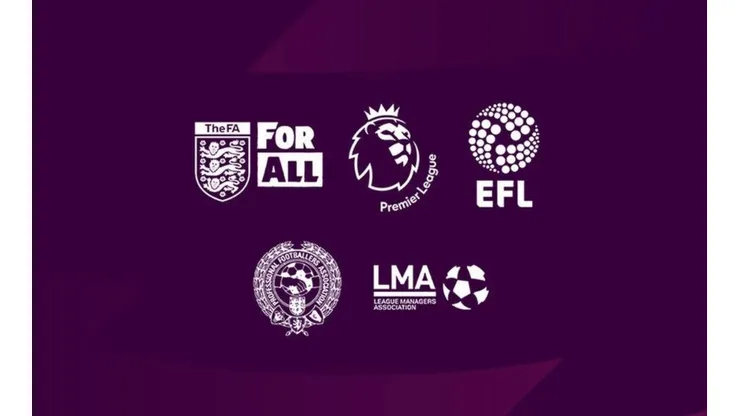 Logos de las diversas autoridades del fútbol en Inglaterra