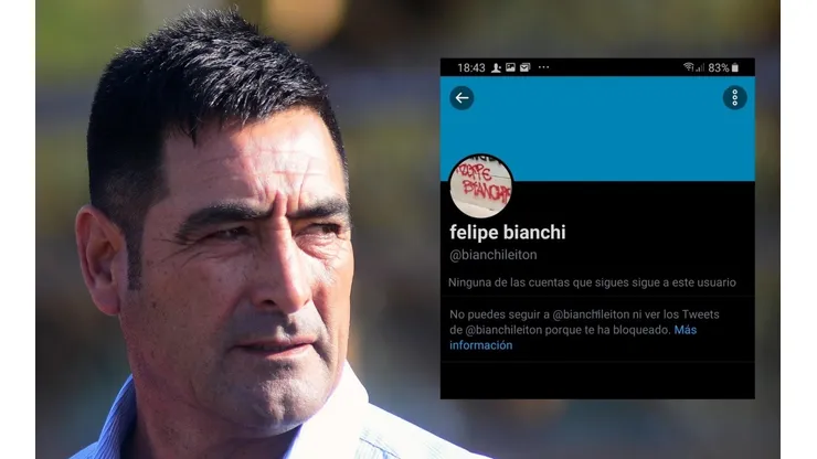 Nelson Tapia se fue de block de parte de Felipe Bianchi en Twitter