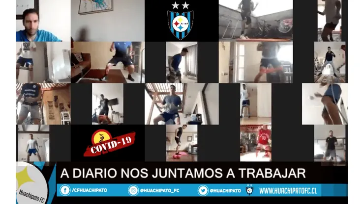 Zoom, la aplicación de moda en los clubes de fútbol chieno