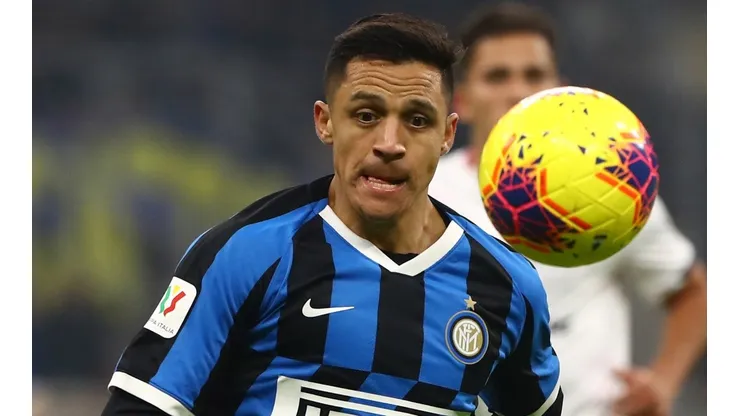 Alexis Sánchez suma 14 partidos y un gol en la presente temporada con Inter