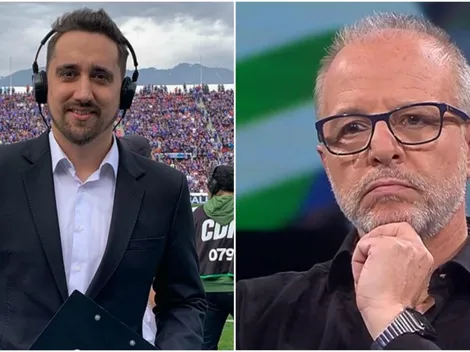 Marcelo Muñoz pierde la paciencia con Alberto Plaza y sus opiniones de fútbol