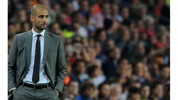 Josep Guardiola en el Manchester City