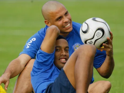 Ronaldo está enojado por el sufrimiento de su amigo Ronaldinho