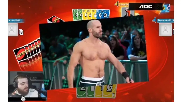 Ibai se encuentra con Cesaro mientra juega UNO online y hablan de todo