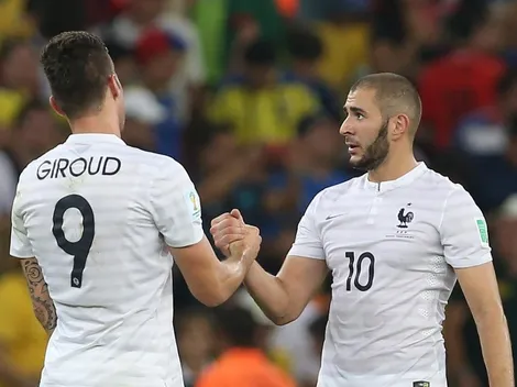 Benzema explica su comparación con Giroud: "Es lo que pienso"