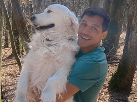 Alexis Sánchez sigue con su exigente rutina de entrenamiento