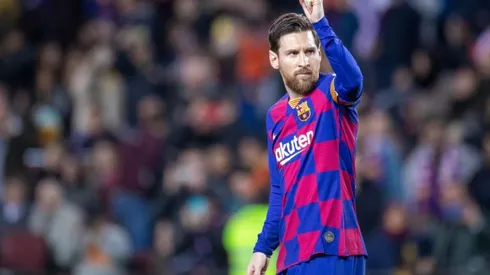 Messi y su notable gesto