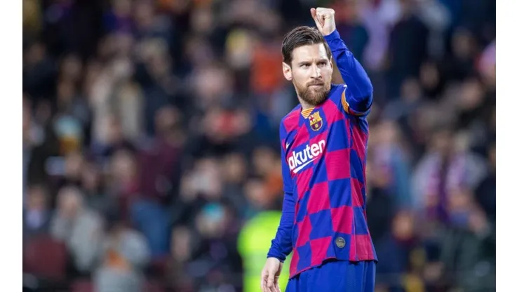 Messi y su notable gesto