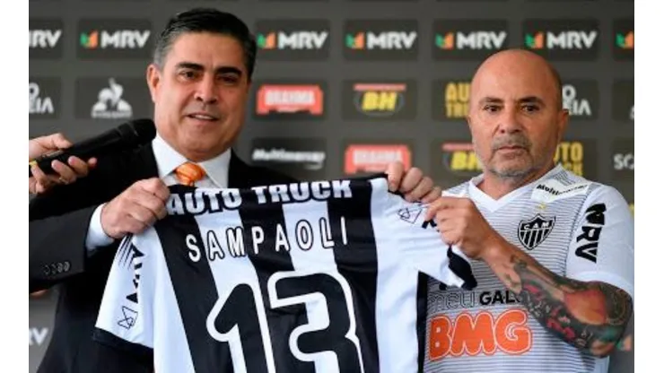 Jorge Sampaoli es presentado por Atlético Mineiro