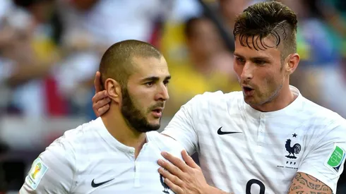 Benzema se refiere a la comparación con Giroud