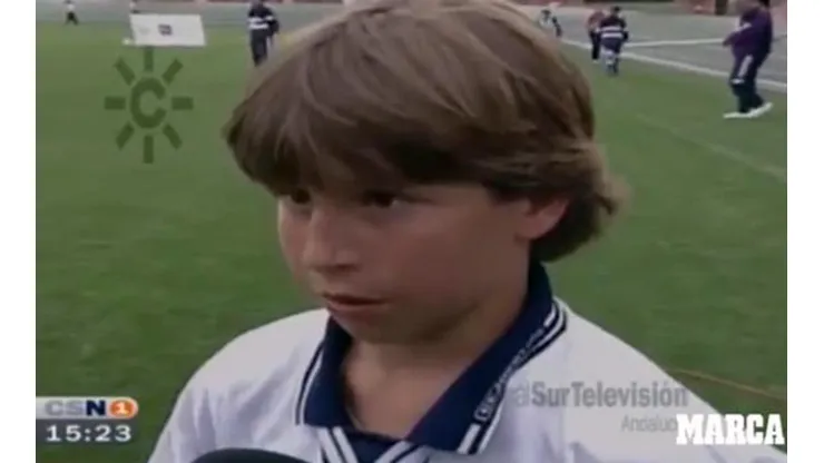 Ramos con 12 años.