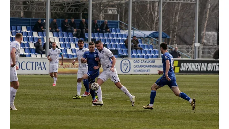La liga de Bielorrusia jugó su segunda fecha el último fin de semana