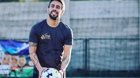 Valdivia se luce como PF de su propia familia.