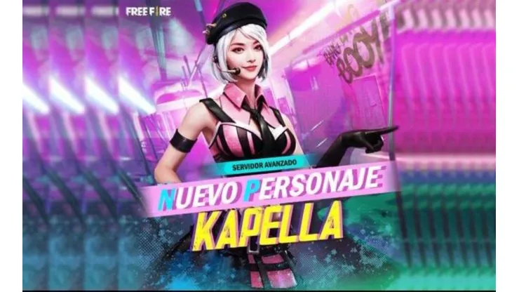 Free Fire: Kapella se deja ver por primera vez