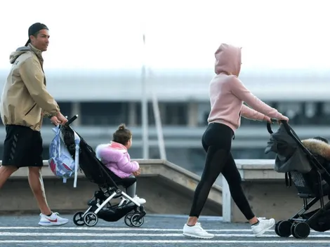 Cristiano Ronaldo causa polémica con paseo familiar callejero