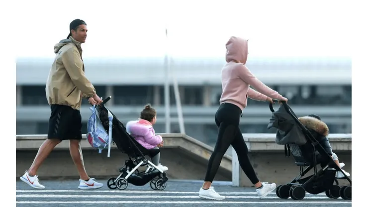 Cristiano y su familia