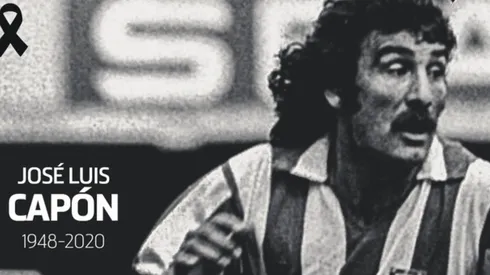 Capón jugando por el Atleti