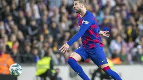 Piqué en el Barcelona.