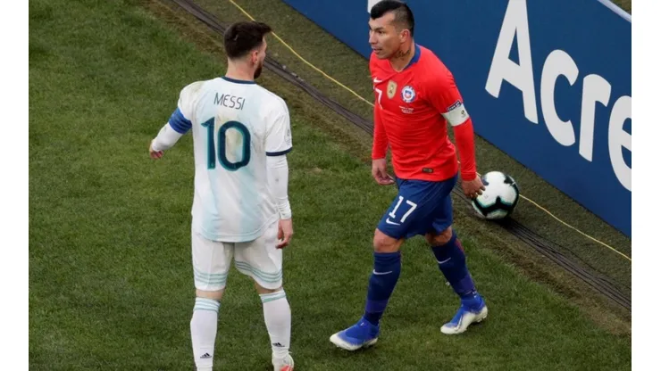 Lionel Messi y su enfrentamiento con Gary Medel