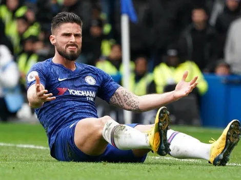 Olivier Giroud quedó con las ganas de jugar otra vez con Alexis Sánchez