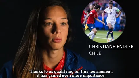 Tiane y la Roja en la película del Mundial.