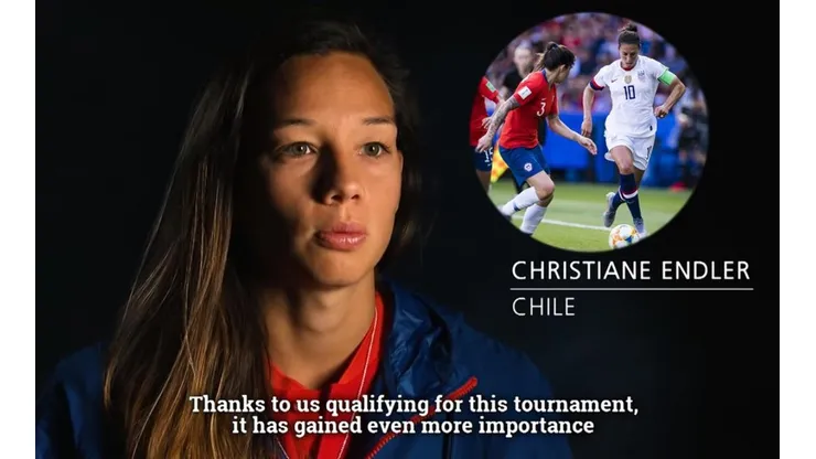 Tiane y la Roja en la película del Mundial.